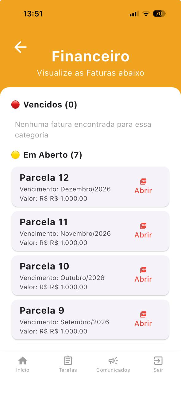 Financeiro Escolar
